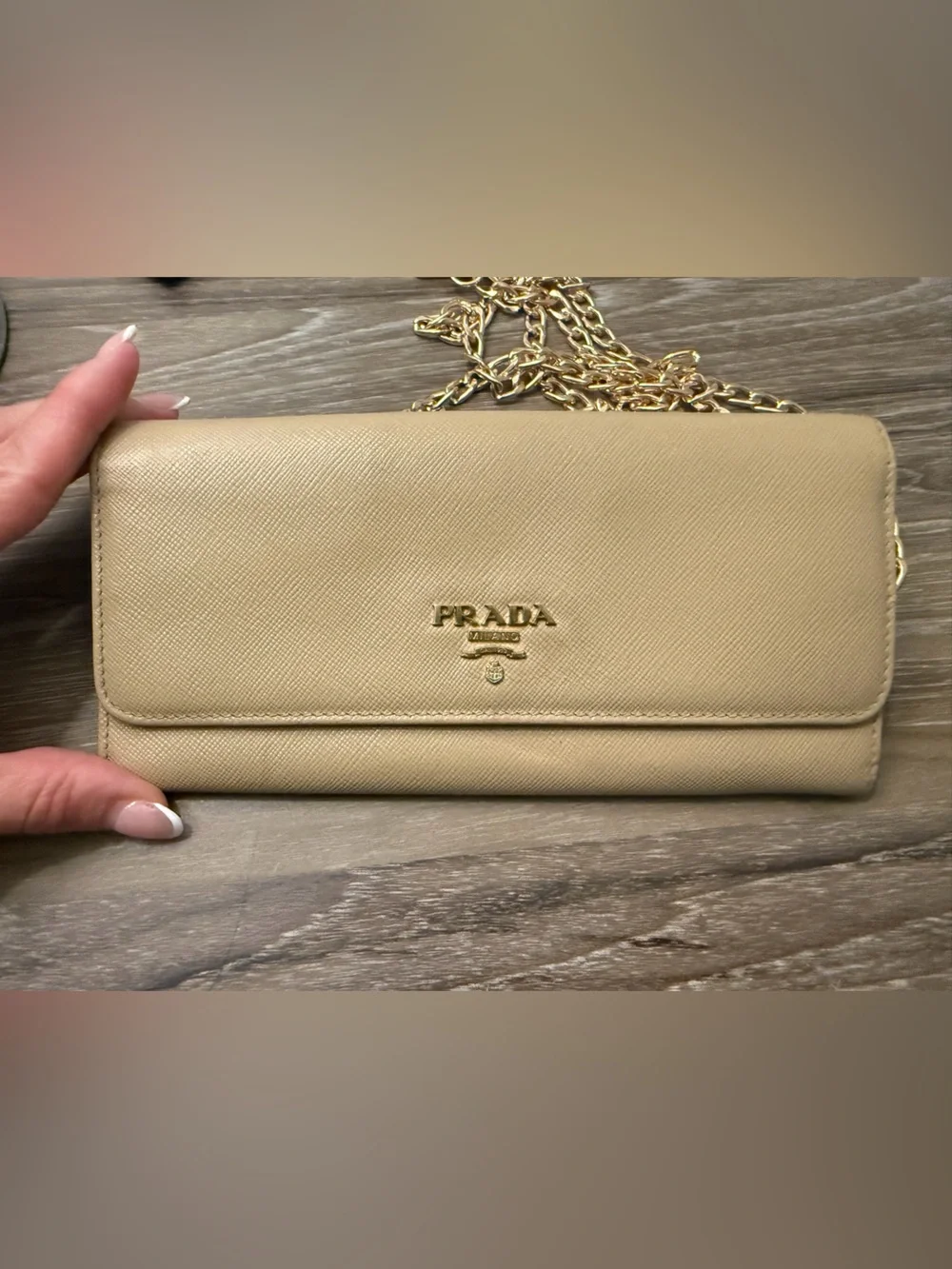 Prada - AUTHENTIC Saffiano Multicolor Continental Flap Wallet COA INCLUDED